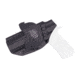 Rounded OWB KYDEX Paddle Holster, CZ P-07, Right Hand, Black, CZU-P07-BK-RH-OWBPDL
