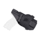 Rounded OWB KYDEX Paddle Holster, CZ P-10 C, Left Hand, Black, CZU-P10C-BK-LH-OWBPDL