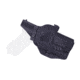 Rounded OWB KYDEX Paddle Holster, Glock 17 19 19X 22 23 31 32 34 35 45 Gen 1-5 w/ TLR-1, LH, Carbon Fiber Black, GLK-1917TLR1-CF-LH-OWBPDL