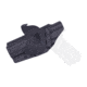 Rounded OWB KYDEX Paddle Holster, Glock 20/21, Right Hand, Black, GLK-2021-BK-RH-OWBPDL