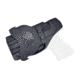 Rounded OWB KYDEX Paddle Holster, H&amp;K VP9SK, Right Hand, Carbon Fiber, HKH-VP9SK-CF-RH-OWBPDL