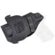 Rounded OWB KYDEX Paddle Holster, Kel-Tec PF-9, Right Hand, Black, KTC-PF9-BK-RH-OWBPDL