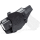 Rounded OWB KYDEX Paddle Holster, Kimber Micro 380, Left Hand, Black, KBR-MICRO380-BK-LH-OWBPDL