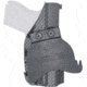 Rounded OWB KYDEX Paddle Holster Optics Ready for Glock 43, Left, Carbon Fiber Black, CEC000614