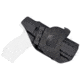 Rounded OWB KYDEX Paddle Holster, Ruger American Full Size, Left Hand, Black, RGR-AMRCNFS9-BK-LH-OWBPDL