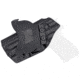 Rounded OWB KYDEX Paddle Holster, Sig Sauer P229 w/Rail, Left Hand, Black, SSR-P229WRL-BK-LH-OWBPDL