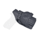 Rounded OWB KYDEX Paddle Holster, Sig Sauer P320 Full Size, Left Hand, Black, SSR-P320FS-BK-LH-OWBPDL