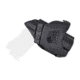 Rounded OWB KYDEX Paddle Holster, Walther PPK/S, Left Hand, Carbon Fiber Black, WTR-PPKS-CF-LH-OWBPDL