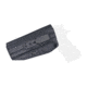 Rounded Tuckable IWB KYDEX Holster, Beretta 92 Full Size, Left Hand, Black, BTA-92FS-BK-LH-TUCK