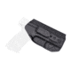 Rounded Tuckable IWB KYDEX Holster, CZ P-10 C, Ambidextrous, Black, CZU-P10C-BK-TUCK