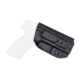 Rounded Tuckable IWB KYDEX Holster, Walther CCP, Ambidextrous, Black, WTR-CCP-BK-TUCK