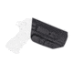 Rounded Tuckable IWB KYDEX Holster, IWI Jericho 941 PL9 Full Size Polymer Frame, Right Hand, Black, JRO-941POLYFS-BK-RH-TUCK