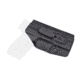 Rounded Tuckable IWB KYDEX Holster, Smith &amp; Wesson M&amp;P 4.25in, Ambidextrous, Black, SWN-MP425940-BK-TUCK