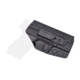 Rounded Tuckable IWB KYDEX Holster, Smith &amp; Wesson M&amp;P 9C/40C Compact Gen 1, Ambidextrous, Carbon Fiber Black, SWN-MP9C40C-CF-TUCK