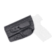 Rounded Tuckable IWB KYDEX Holster, Smith &amp; Wesson M&amp;P 9C/40C Compact Gen 1, Left Hand, Black, SWN-MP9C40C-BK-LH-TUCK
