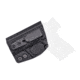 Rounded Tuckable IWB KYDEX Holster, Smith &amp; Wesson M&amp;P SHIELD 9mm/40SW, Left Hand, Carbon Fiber, SWN-MPSHIELD-CF-LH-TUCK