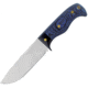Condor Blue Havoc Fixed Blade Knife, 5.5 1075HC steel blade, Paper and blue micarta handle, CTK2831-5.5HC