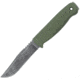 Condor Bushglider Knife Green, 4.25 black stonewash finish 1095HC steel clip poi, OD green textured polypropylene handle, CTK3949-4.2HC
