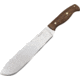 Condor Tool and Knife Ironpath Bolo Knife, 15in Overall, 10in Satin 1075Hc Steel Blade, Walnut Handle, Brown Leather Sheath, CTK3928-9.8HC