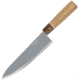 Condor Tool and Knife Kondoru Gyuto Knife Kitchen Knives, 12.63in Overall, 7.5in Blasted Satin 1095Hc Steel Blade, Hickory And Walnut, CTK5002-7.8