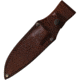 Condor Tool and Knife Austral Fixed Blade Knife, 9in Overall, 4.63in Natural Finish Scandi Grind 1095HC Steel Blade, Burnt American Hickory Handle, Brown Leather Belt Sheath, CTK3962-4.6-HC