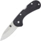 Condor Tool and Knife Cadejo Folding Knife, 2.66in, 14C28N Stainless Steel, Drop Point Blade, Black Zytel Handle, CTK813-3.0Z-SK