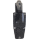 Condor Tool and Knife Mountaineer Trail Intent Knife, 6.75in Overall, 3in Blasted Satin 14C28N Sandvik SS Blade, Black Linen Micarta Handle, Black Leather Belt Sheath, CTK1833-3.0-SK