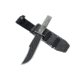 Condor Tool and Knife Operator Bowie Knive, 1075 High Carbon Steel Black Traction Powder Coating Blade, Micarta Handle, CTK1806-7.5