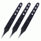 Condor Tool and Knife Half Spin Throwing Knives, 3 Pc, w/Sheath CTK1003-11.8HC