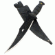 Condor Tool and Knife Jungle Bowie Ultrablac2 Finish - CTK3004BB