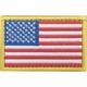 Condor Outdoor US Flag Patch 6 Pcs/Pack, 4, Red/White/Blue, 230-004