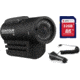 Contour GPS Video Tracking Camera 1400, Contour Camera Car Charger 2900 and AGFAPhoto 32GB SDHC Memory Card AP32GIGSDHCCL10 