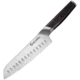 Cool Hand Satin Ebony Santoku Knife, 12in Overall, 7in, Satin Finish 1.4116 Stainless Blade, Ebony Wood Handle, 7197GE