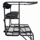 Copper Ridge Outdoors 17.5 foot Deluxe 2-Man Tree Stand w/Ladder, Black/Tree Camo 02-MKLS04-D175CR