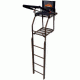 Copper Ridge Outdoors 21 foot Ultra Comfort Double Rail Tree Stand w/Ladder, Black LS5003CR