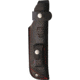 Cougar Creek Wilderness Survivor Knife, 10.5in Overall, 5.75in Satin 1095Hc Steel Blade, Carbon Fiber Handle, Red Liners, Brown Leather Sheath w/ Sharpening Stone, QC0113CARBON FIBER