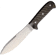 Cougar Creek Wilderness Survivor Knife, 10.5in Overall, 5.75in Satin 1095Hc Steel Blade, Carbon Fiber Handle, Red Liners, Brown Leather Sheath w/ Sharpening Stone, QC0113CARBON FIBER