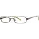 Cover Girl CG0366 Eyeglass Frames - Shiny Dark Brown Frame Color