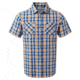 Craghoppers Jamieson Short Sleeve Check, Deep Blue, S, CMS587-08950