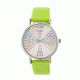 Crayo Fortune Strap Watch, Multicolor/Lime CRACR4301