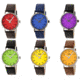 Crayo Pride Leather-Band Watch