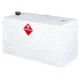 Crescent Rectangular Liquid Transfer Tank for Trucks,Steel, White, 100 Gallon, 484000