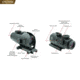 Crimson Trace 3.5x Battlesight, Illuminated Hybrid BDC Reticle, Picatinny Mount, Black CTS-1100