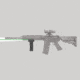Crimson Trace AR-15 Vertical Foregrip Green Laser Sight w/ Integrated Flashlight