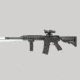 Crimson Trace AR-15 Vertical Foregrip Green Laser Sight w/ Integrated Flashlight