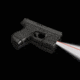 Crimson Trace Laser Guard Pro Weapon Light for Glock , CR2, Red, 150 Lumens, Black, LL-803
