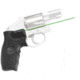 Crimson Trace Smith and Wesson, J Frame Lasergrip, Round Butt -Lasergrips- Green, Clam Pack 191536