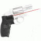 Crimson Trace Smith and Wesson, J Frame Lasergrip, Round Butt Overmold, Front Activation, Full Grip, 191537