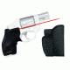 Crimson Trace Smith and Wesson, J Frame Lasergrip, Round Butt Overmold Front Activation, Boot Grip, w 74495