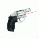 Crimson Trace Smith and Wesson J-Frame Revolver Round Butt Lasergrip Red Laser Sight LG-350